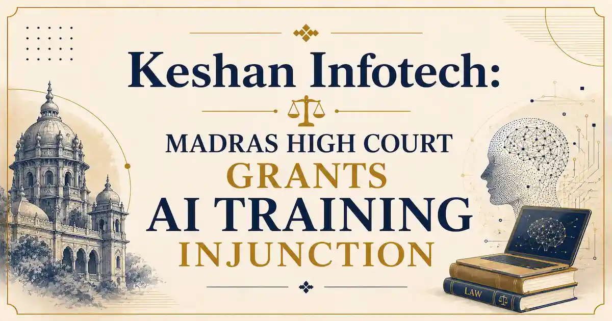 In Keshan Infotech Case, the Madras High Court Grants AI Training Injunction