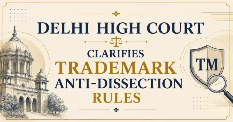 Delhi High Court Clarifies Trademark Anti-Dissection Rules
